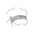 Post Surgery Breast Implant Stabilizer and Chest Compression Support Band, Breast Augmentation and Reduction Strap