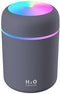 Colorful Cool Mini Humidifier, Essential Oil Diffuser, USB Personal Desktop Humidifier, Navy Blue