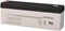 SigmasTek SLA1015 12 Volt 2.5 AmpH SLA Replacement Battery with F1 Terminal