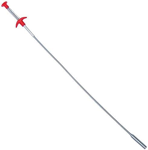 Flexible Grabber Claw Pick Up Reacher Tool with 4 Claws, Bendable Hose for Litter Pick, Home Sink, Drains, Toilet