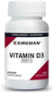 Kirkman Vitamin D3 1000 IU, 120 Capsules, Supports Immune Health & Strong Bones, Hypoallergenic