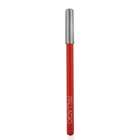 Palladio Lip Liner Pencil, Coral, Wooden, Firm yet Smooth, Hydrating, Long Lasting, Perfectly Outlined Lips