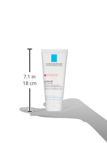 La Roche-Posay Lipikar Soothing Relief Eczema Cream, Face and Body Lotion For Eczema and Sensitive, Dry Skin