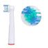 Brush Heads Compatible with Oral-B Braun Electric Toothbrush - Replacement Heads for Vitality, Genius
