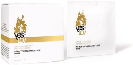 YESFORLOV - Intimate Fragrance-Free Wipes Cleanse with an Ultra-Gentle Touch