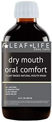 Leaf+Life Botanicals Dry Mouth Oral Comfort Neutralizing Mouthwash