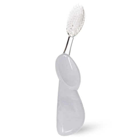 RADIUS Big Brush with Replaceable Head, Right Hand, Gold, Marble, Ice, 3 Count