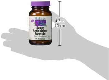 BlueBonnet Super Antioxidant Formula Vegetarian Capsules, 60 Count