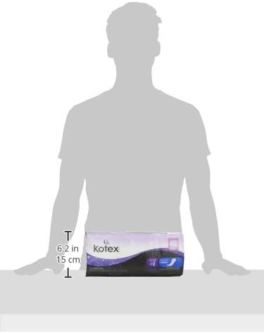 Kotex Natural Balance Overnight Maxi Pads for Ultimate Comfort