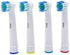 4 pcs Replacement Brush Heads - Compatible with Oral-B Electric Toothbrush