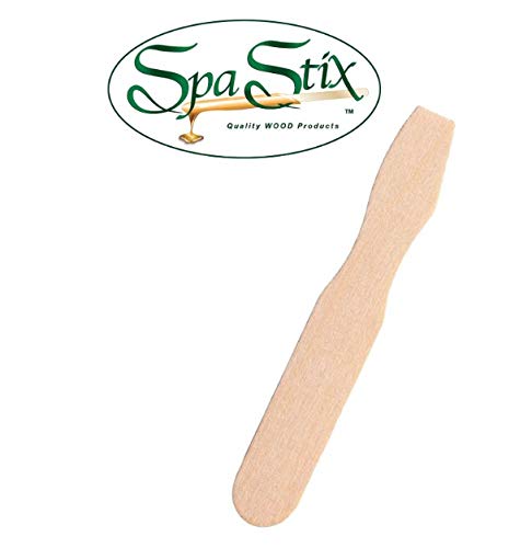 Spa Stix - Cosmetic 2.5-Spa-500 Wooden Makeup Spatulas, Pack of 500