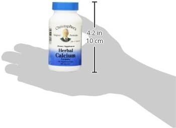 Dr Christopher's Herbal Calcium Formula, 400 mg, 100 Count