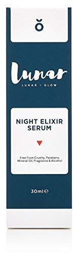 Night Elixir Serum by Lunar Glow. An Anti Aging Night Repair Serum for your Face and Skin - 1 fl.oz / 30ml.