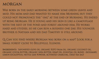 WFG Morgan Frog Soap - Natural Vegan Rosemary Eucalyptus Bath Soap with Shea Butter