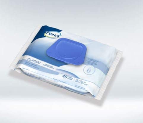 SCA TENA Classic Washcloth Wipes, Softpacks - 1/Case of 576 (6 Packs of