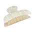 MACHETE Midi Heirloom Claw Hair Clip, 3.5 inch Fashion Hair Accessories (Opalite Shell Checker)