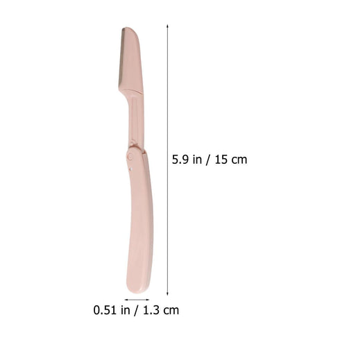 Ipetboom 6pcs Eyebrow Razor, Folding Eyebrow Trimmer, Hair Remover for Women, Facial Hair Shaver