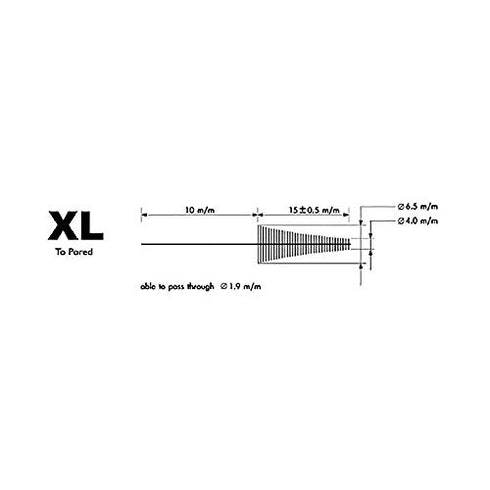 16pcs XL Size Orthodontic Interdental Brush, Clean Between Teeth and Braces, Easy to Use