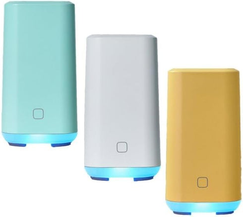 Link L-S201 UV-C + Heat Drying Toothbrush Holder, Travel Containers, USB Charging, Auto Care System (Yellow)