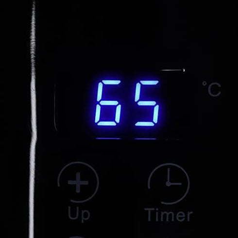 Zooke Massage Oil Warmer Bottle Professional Electric Lotion Digital Heater for SPA, LED Automatic Oil Warmer Heated