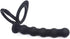 HAOSOAH Dual Cock Ring with Anal Plug, Silicone 2-in-1 Design, 5.12 Inch Length,