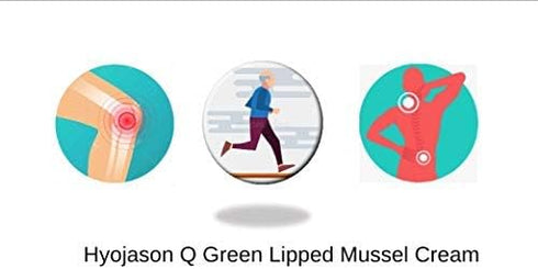 Hyojason Q Green-Lipped Mussel Cream: Cooling Massage Cream with Green-Lipped Mussel Extract & Patented Korean