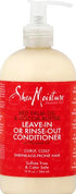 Sheamoisture Conditioner for Curly Hair - Red Palm Oil and Cocoa Butter with Flaxseed Oil, 13 oz