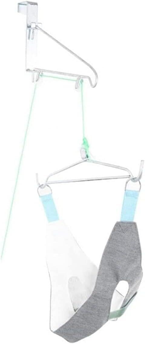 RhLLvJ Hanging Neck Traction Device Cervical Correction Stretcher Traction Neck Massager Therapy Pain