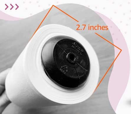 Lint Roller Cover - Up to 2.7" Diameter Roller for Scotch Brite, Evercare - 2 Pack, Black Dog Covers
