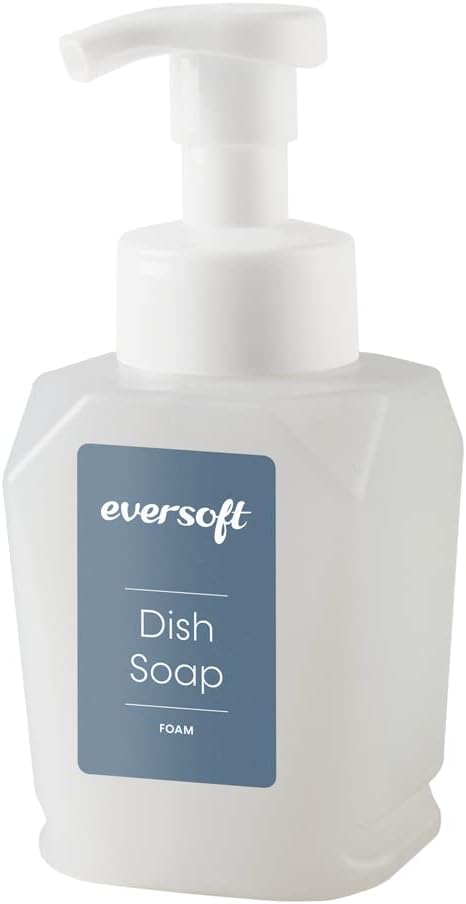 EZbrnd Eversoft Countertop Foaming Dish Soap Dispenser, 385ml (13oz)