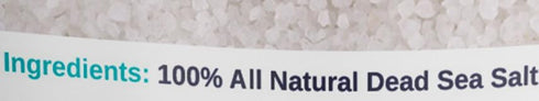 Natural Dead Sea Bath Salt | 19 Pounds Bulk Bag | 100% Pure | Coarse Grain | Ideal for Baths and Soaks