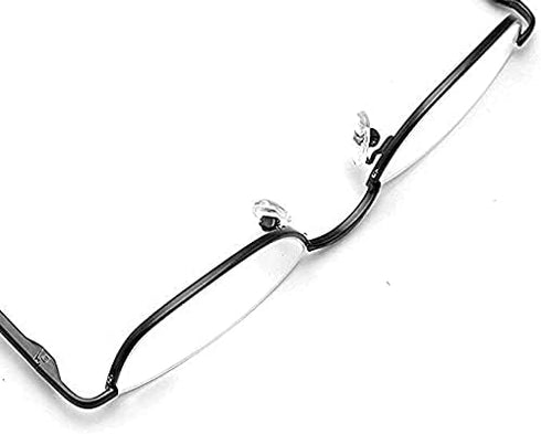 REAVEE 2 Pack Retro Designer Half Moon Reading Glasses for Women and Men, Stylish Slim Spring Hinge Half Frame with