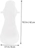 Ipetboom 3pcs 420mm Washable Menstrual Napkins Cotton Pads Reusable Sanitary Towels Soft Absorbent Overnight Pads