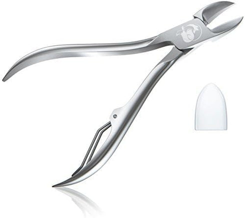 Toenail Clippers for Thick Nails, Medical Grade Stainless Steel Nail Nippers for Seniors, Men, and Women