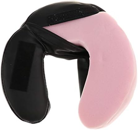 Duiaynke Foam Face Down Cradle Cushion Pillow for Massage Acupuncture Table BedNursing Tool Accessories - Black