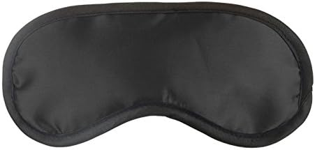 Dream Essentials Snooz Silky Soft Sleep Mask Value Pack - 4 Eye Masks, Black (4 Pack)