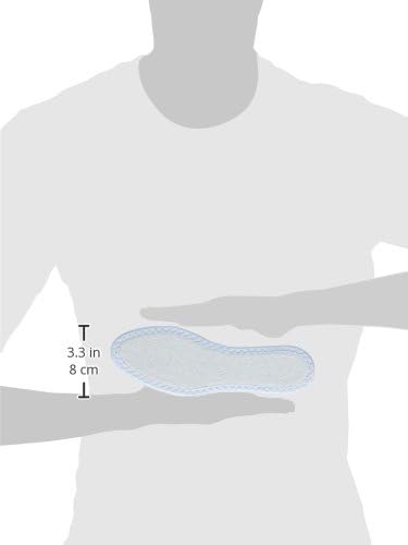 pedag Deo Fresh Natural Terry Cloth & Sisal Insoles, US W7 / EU 37, Pale Blue, 1 Pair