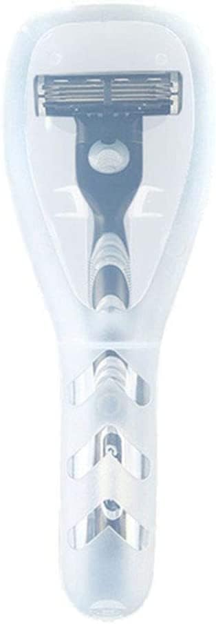Transparent Portable Travel Manual Razor Protector, Plastic Box Cover for Electric Shavers, Men's Shaver Accessories