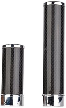 Carbon Fiber Cigar Case Tube, Super Slim Light Travel Case for Cigar Carrying Holders (Humidors Black, One Figure)