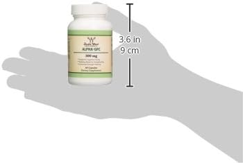 Alpha GPC Choline Brain Supplement for Acetylcholine - 60 Count, 600mg Servings, Focus Support