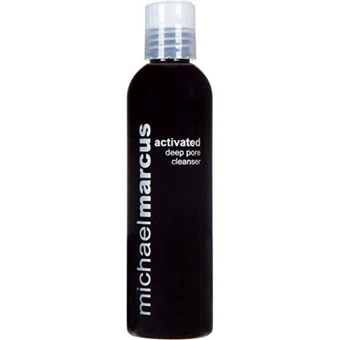 michael marcus Activated Charcoal Deep Pore Cleanser - 4oz Bottle - Detoxifying for All Skin Types