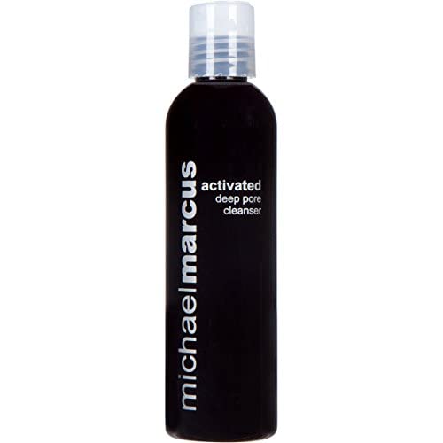 michael marcus Activated Charcoal Deep Pore Cleanser - 4oz Bottle - Detoxifying for All Skin Types