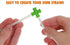 DIY Crazy Straws Make Your Own Straw, 30 PCS Build A Straws Kit for Reusable Silly Straws, Great for Parties