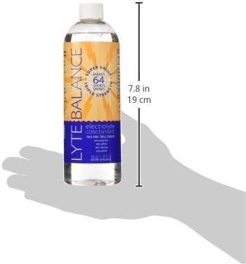 Electrolyte Concentrate Liquid Drink Mix, Daily Hydration, Muscle Recovery, 64 Servings, No Sugar