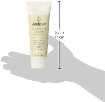 Jadience Cleansing Cream - Green Tea Face Wash for Normal to Dry Skin - 4.5 Oz - Intensive Moisture Balance