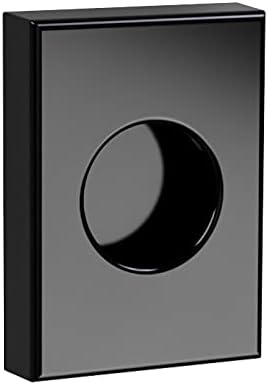 Feminine Hygienic Personal Sanitary Disposal Bag Dispenser in Midnight Black