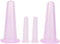 Jizlan 4Pcs Mini Massage Cupping Set Silicone Facial Cups Face Massager Helper Skin