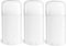 Natural Farms Deodorant Container, Empty, 2.65 Ounce, Twist-Up Refillable Plastic Tube for Deodorants, Pack of 3