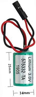 KUAN MAI 2 Pack 3V 575332TA 575332 6FC5247-0AA18-0AA0 1200mAh 810D 840D TA PLC Battery for Siemens PLC