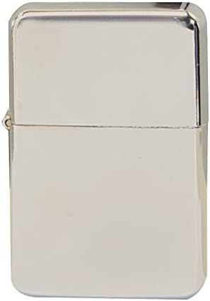 Thirsty Rhino Klik Windproof Refillable Oil Wick Lighter with Vintage Flip Top and Aluminum Gift Case